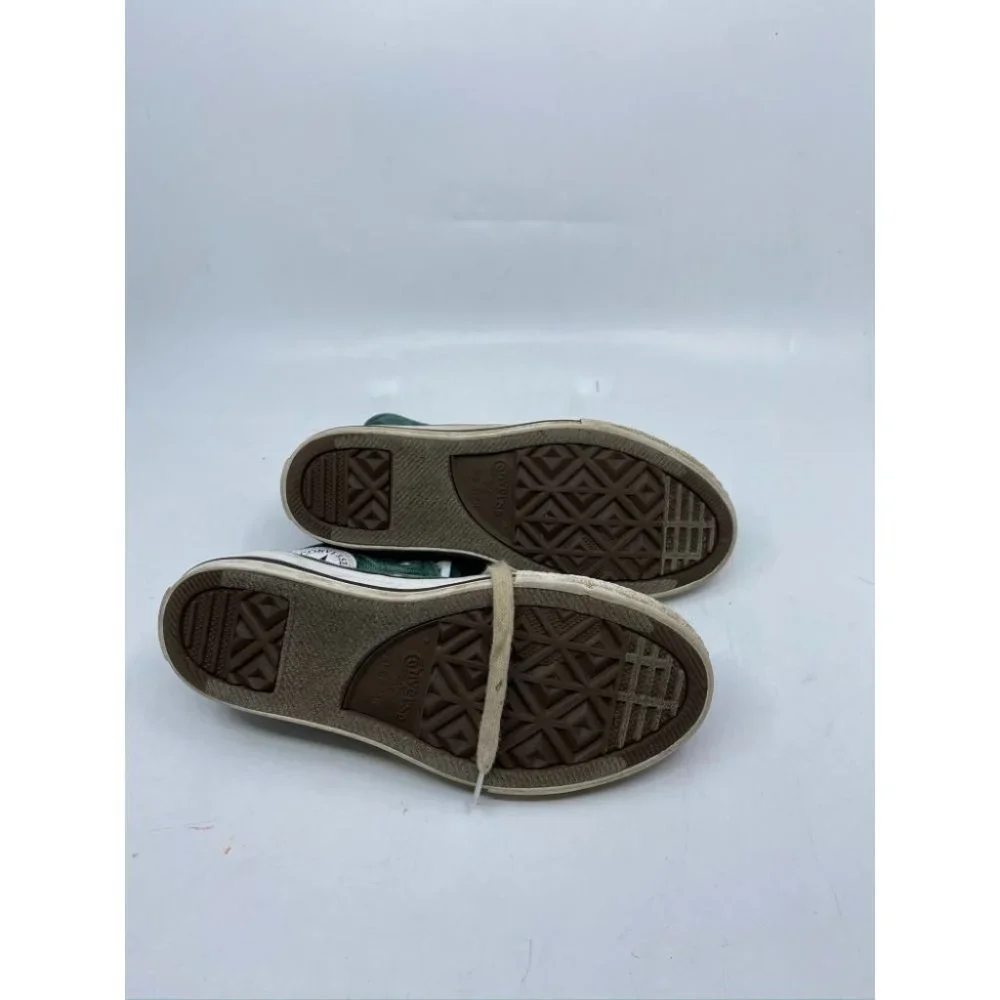 CONVERSE Sneakers White Green Junior Size 2